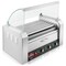 Olde Midway Electric Hot Dog Roller Grill Cooker Machines with Bun Warming Drawer - Commercial Grade